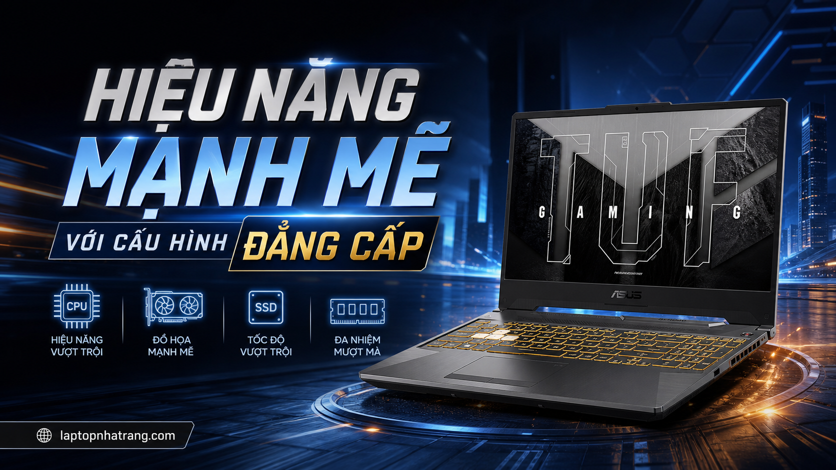 Hiệu Năng Mạnh Mẽ Với Cấu Hình Đẳng Cấp