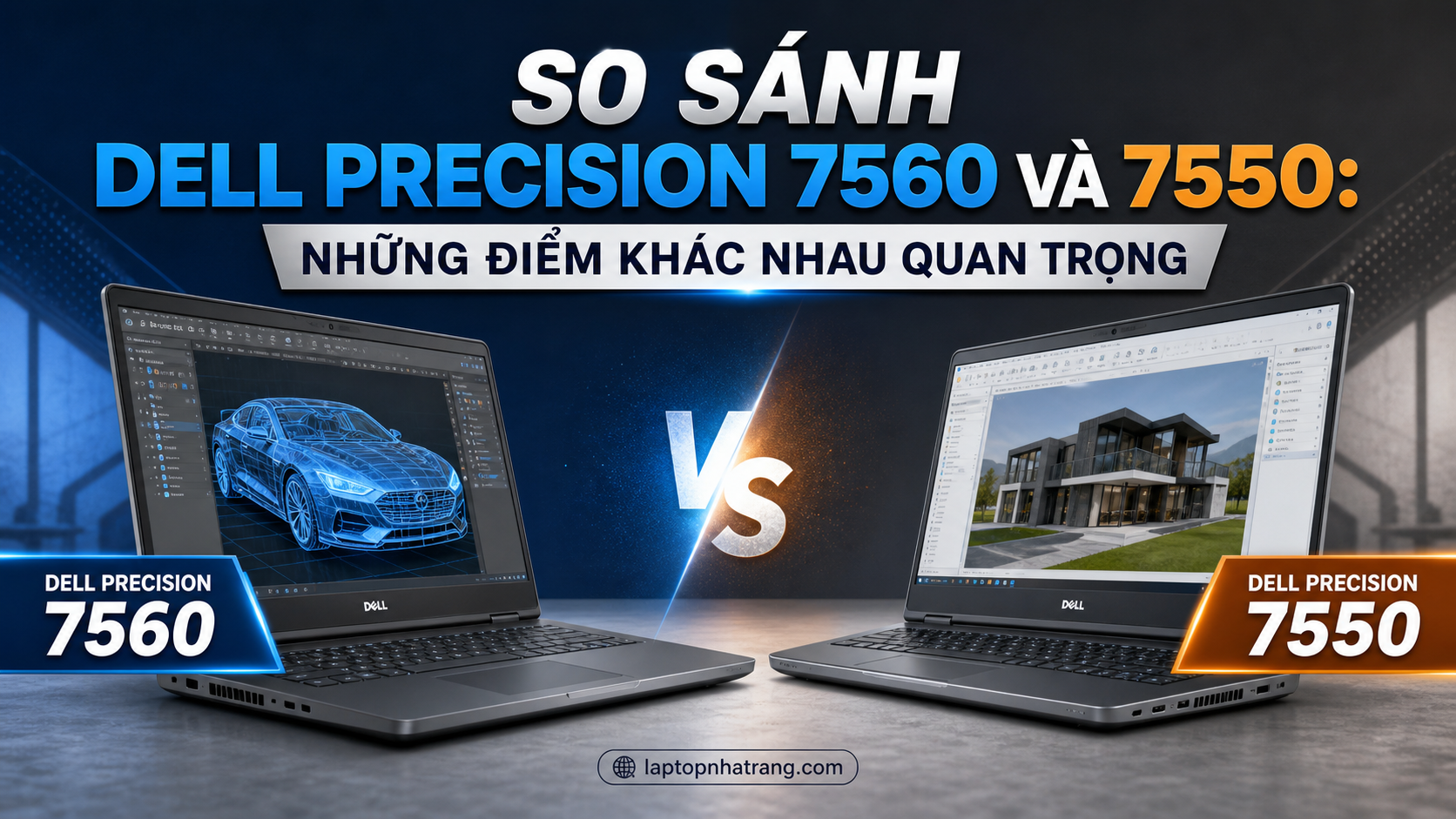 So Sánh Dell Precision 7560 Và 7550: Những Điểm Khác Nhau Quan Trọng