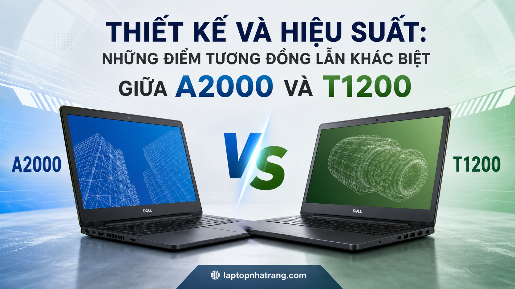 Thiết Kế Và Hiệu Suất: Những Điểm Tương Đồng Lẫn Khác Biệt Giữa A2000 Và T1200