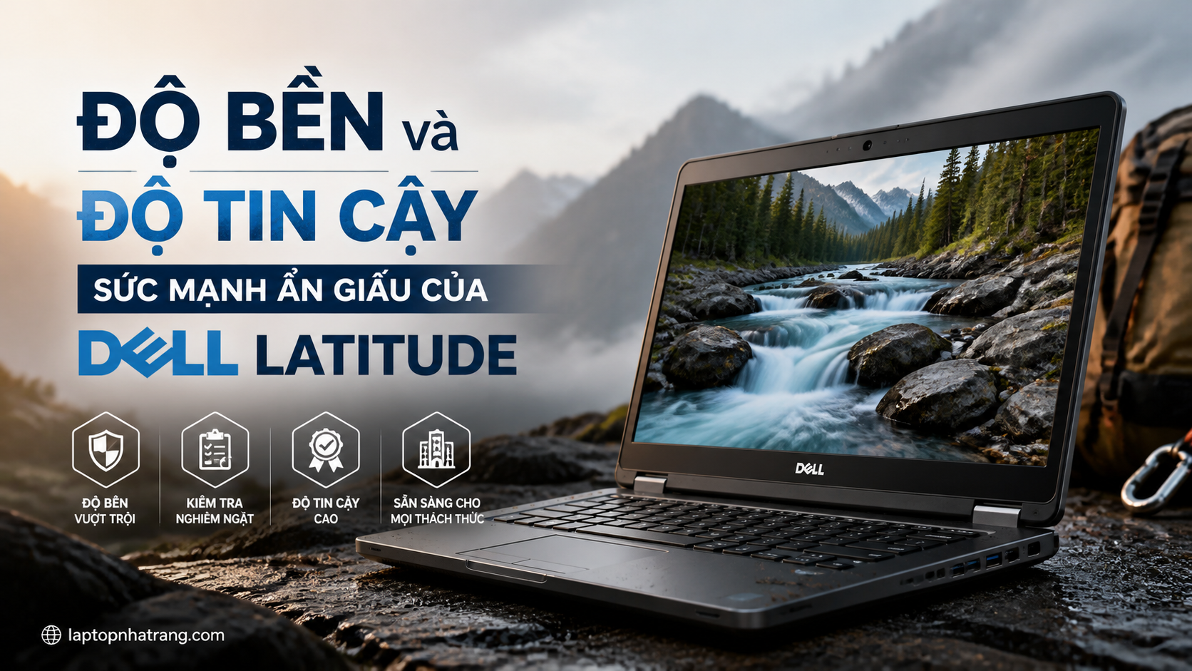 Độ Bền và Độ Tin Cậy: Sức Mạnh Ẩn Giấu của Dell Latitude