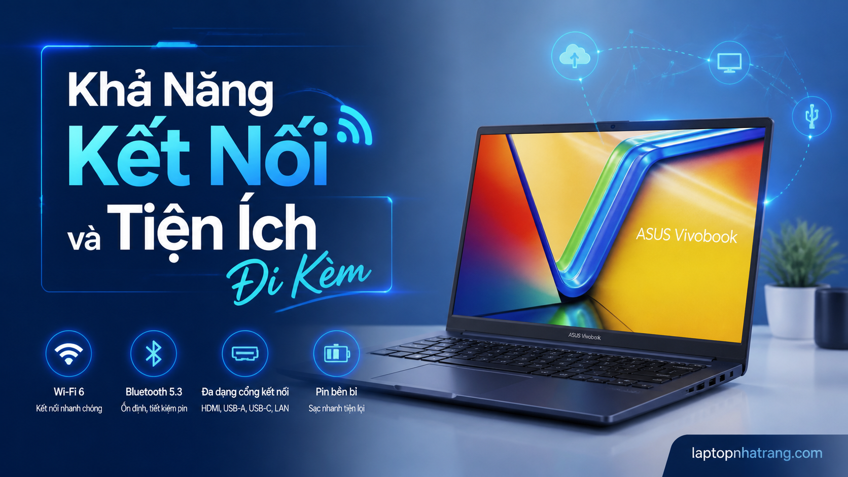 Khả Năng Kết Nối và Tiện Ích Đi Kèm