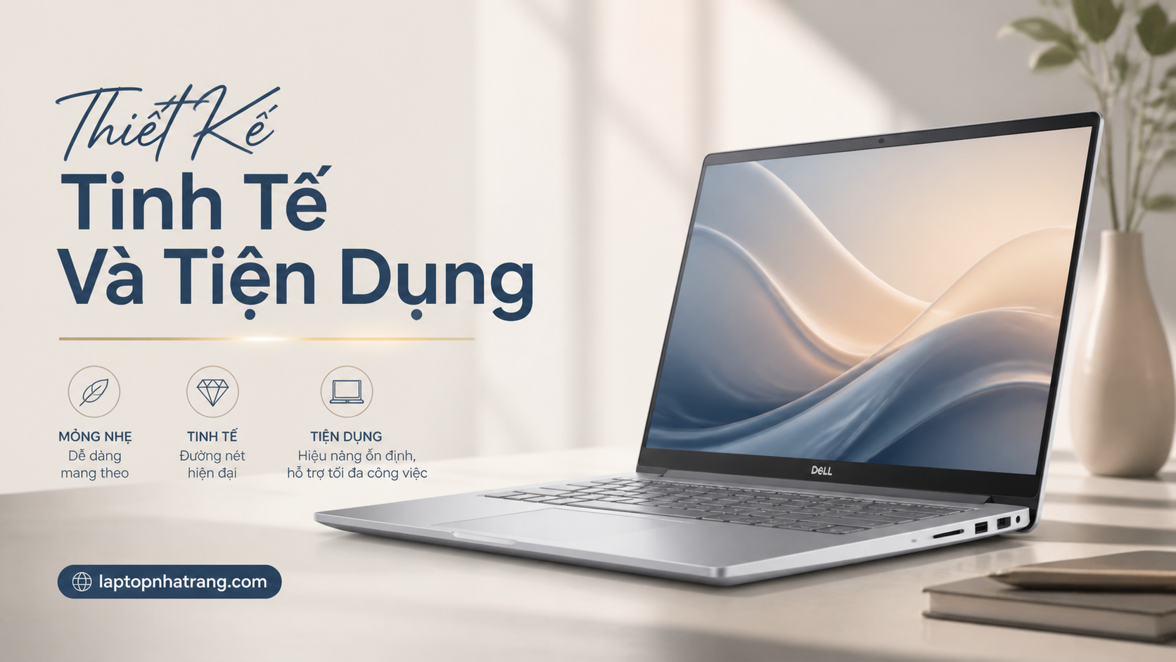 Thiết Kế Tinh Tế Và Tiện Dụng của Dell Inspiron 5510